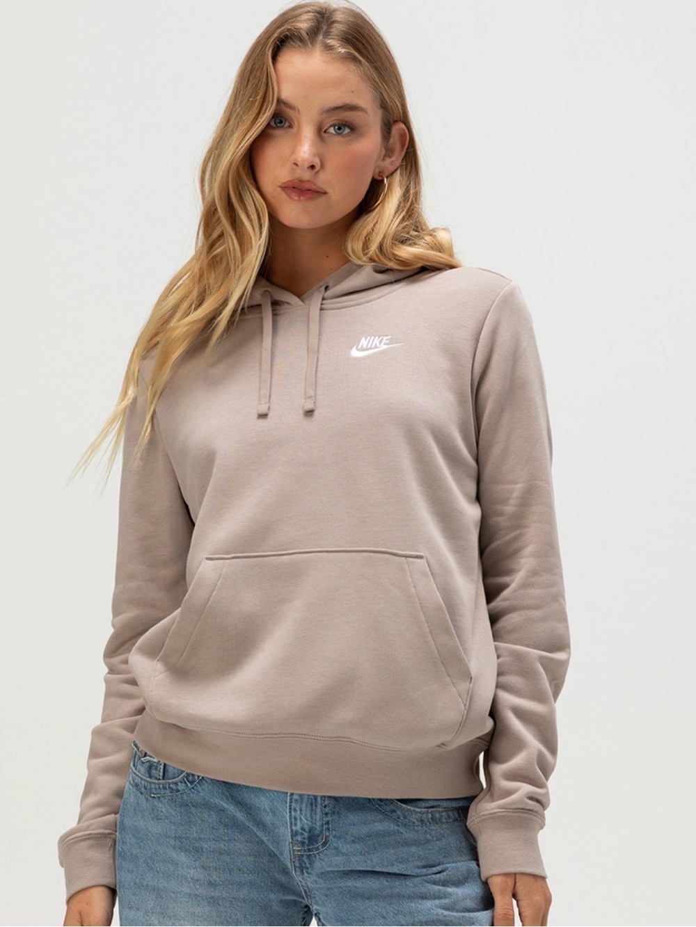 Nike Women's Lilac/Taupe Pullover Hoodie